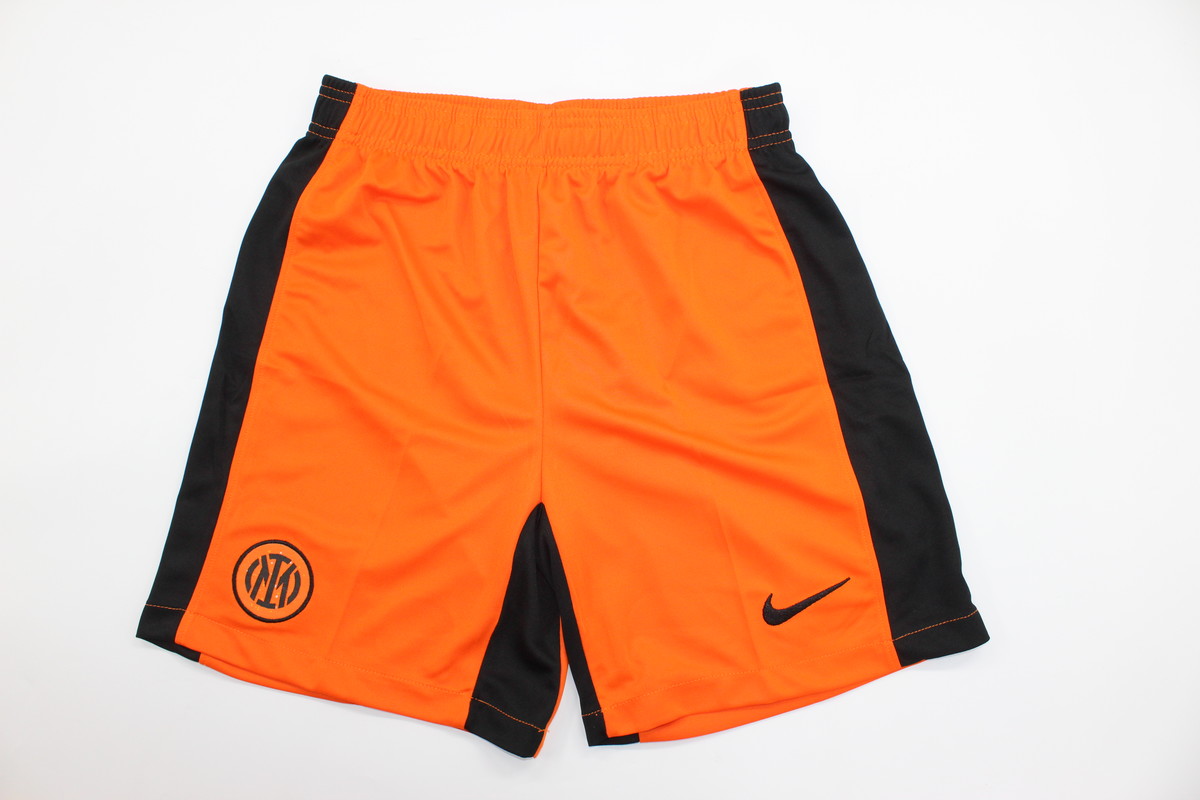 AAA Quality Inter Milan 23/24 Third Orange Soccer Shorts